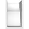 Ekena Millwork Standard Crestline Architectural Grade PVC Rafter Tail, 5"W x 8"H X 12"L RFTP05X08X12CRE - alternate 3